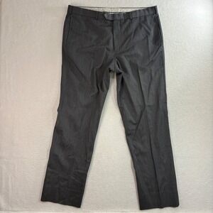 Brooks Brothers Madison Wool Dress Pants Men 40x32 Gray Trouser Business Work